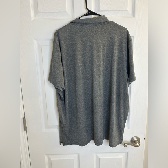 Men's XL Eddie Bauer Travex Hidden Pocket Polo Shirt Heather Gray NWOT - Picture 6 of 6